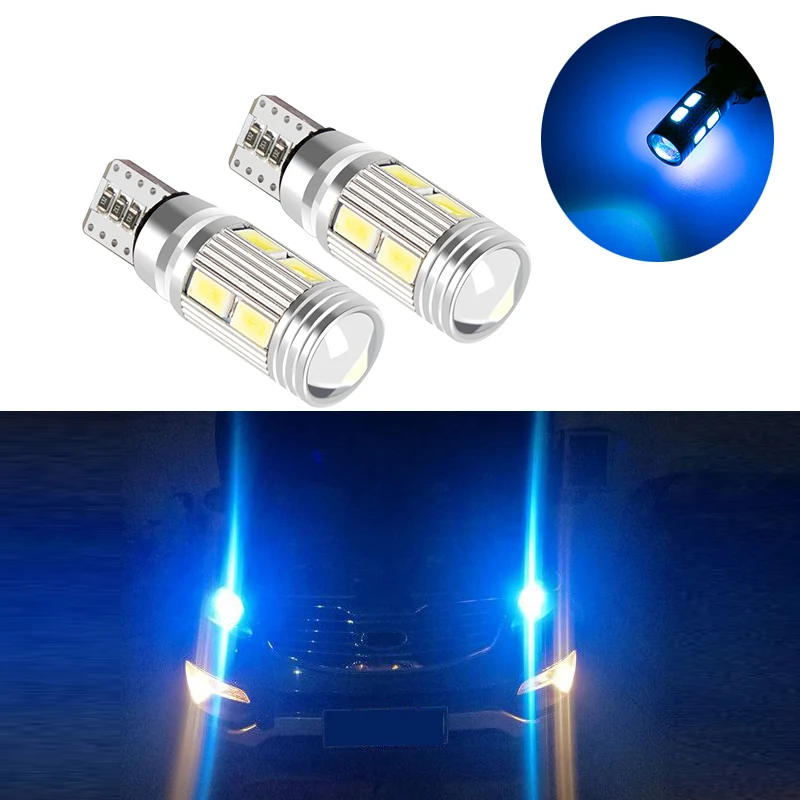 2 шт. автомобильный Стайлинг авто светодиодный T10 194 W5W 10 SMD 5630 Светодиодный