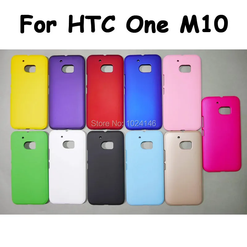 Для HTC One M10 Новый тонкий матовый Жесткий пластиковый Чехол конфетный цвет