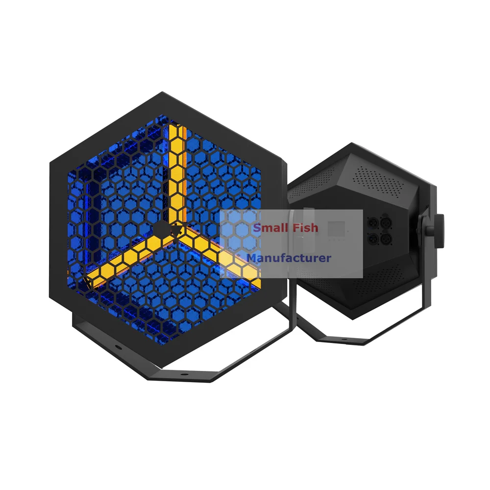 LED Retro Flash Lights 3X60W LEDS + 48X0.5W RGB 3IN1 Flat Par DMX Dj For Wedding Holiday Decorations | Освещение
