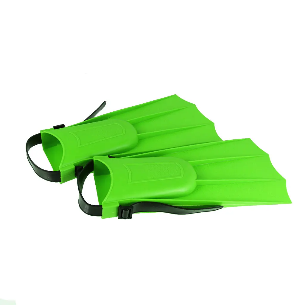 M Green Perfeclan регулируемые плавники тренировочные длинные Ласты Дайвинг Плавание ming подводное плавание детей плавники плавание тренировочное оборудование - Цвет: M Green