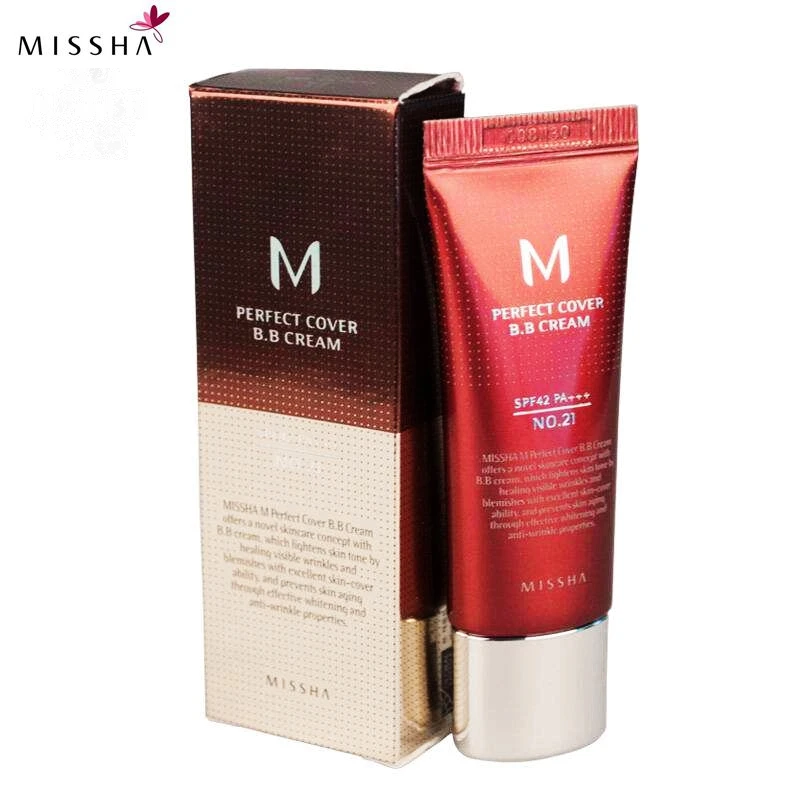 MISSHA идеальное прикрытие BB крем SPF42 PA + cс кремы #21 контроль выработки кожного жира 20