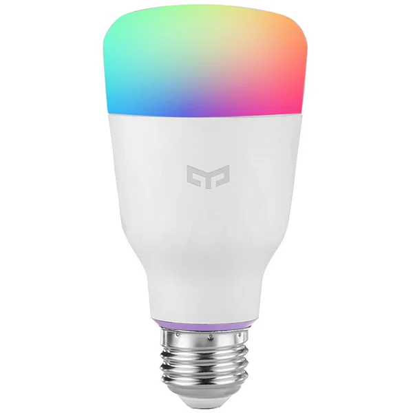 Оригинальный Xiaomi Mi YEELIGHT YLDP06YL 10 Вт RGB E27 Беспроводное управление WiFi голос