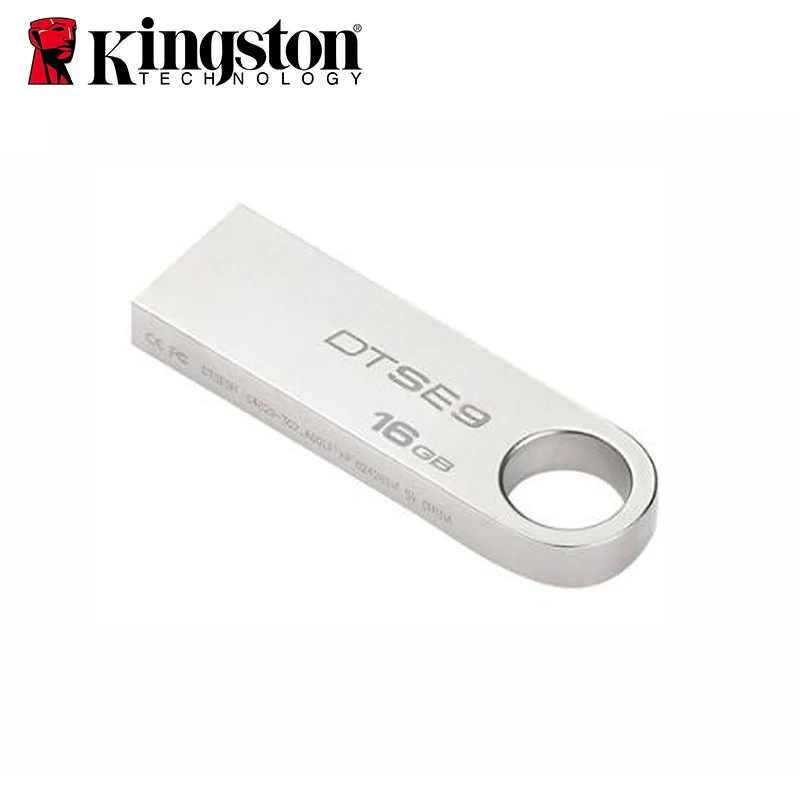 100% Оригинальные Kingston флешки USB Flash Drive 32 г DTSE9H мини 2.0 Pen накопители металлические
