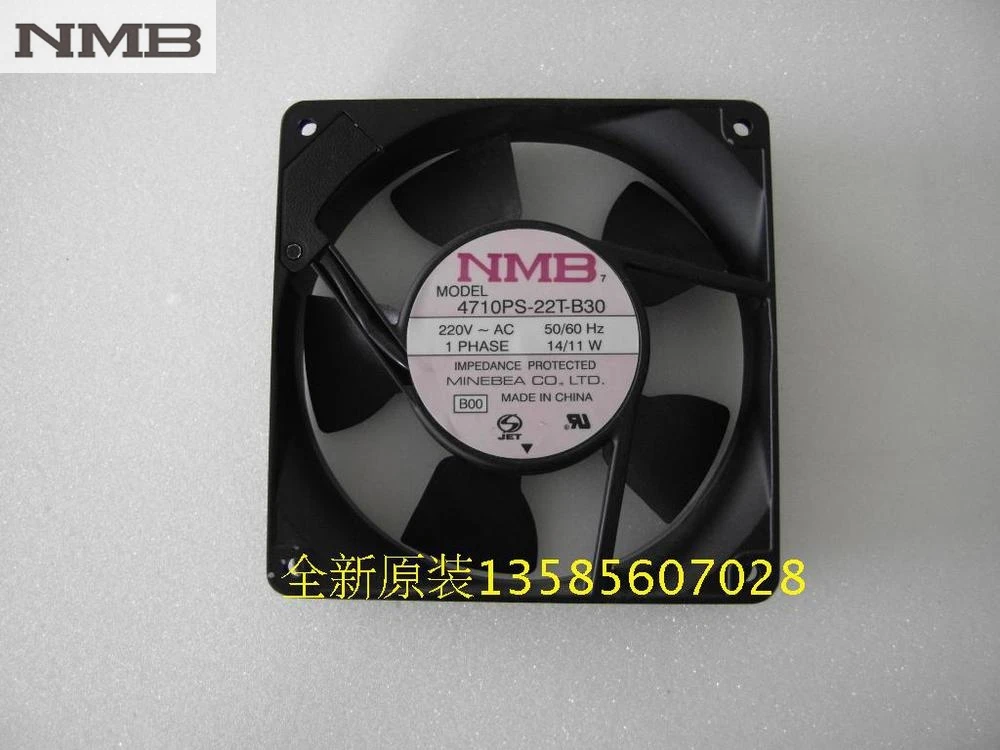 Осевой вентилятор охлаждения для серверного корпуса Для NMB 4710PS 22T B30 1225 220V|cooling