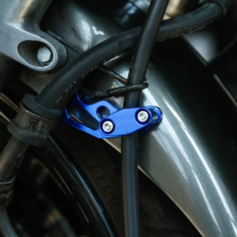 CNC мотоциклетные клипсы крепления тормозной магистрали для YAMAHA MT07 R6 R3 MT 03/07/09 TMAX 500/530 R1 FZ6 MT09 XJ6 FZ1 XJ6 M109r Fazer аксессуары