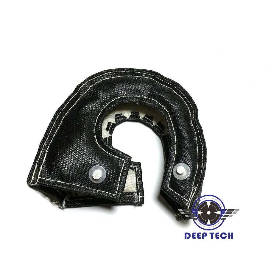 T3 черный цвет стекловолокно турбо одеяло куртка теплозащитный чехол