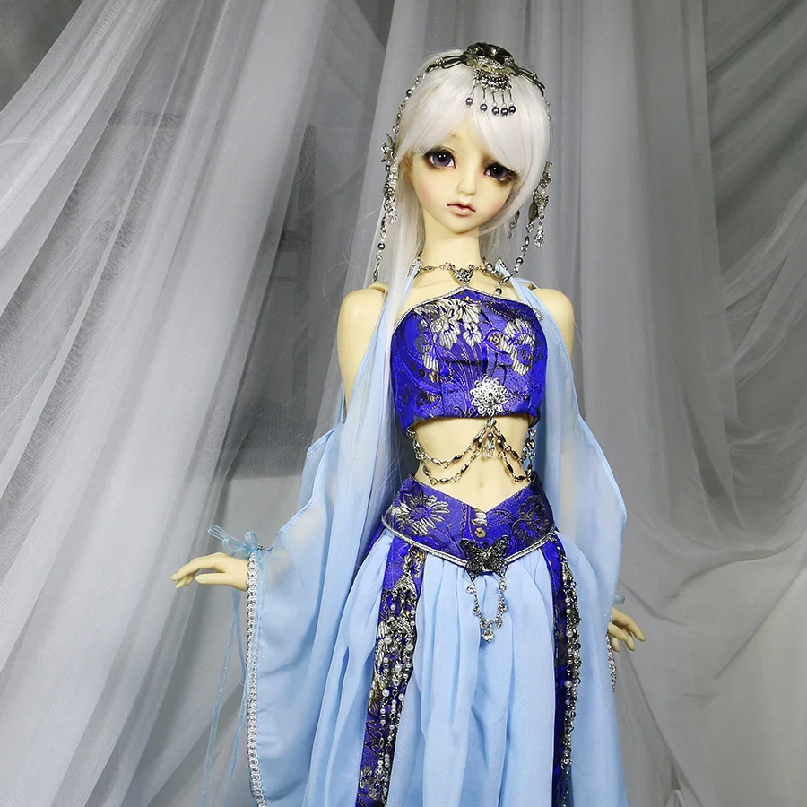 

1/3 BJD girl costume -65cm bjd girl clothes female cattiness baby clothes sd 16