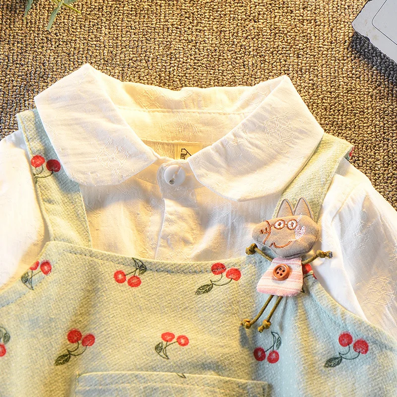 BibiCola 2018 spring autumn new girls dress long sleeve party clothing cartoon princess dresses kids fashion costume | Детская одежда и