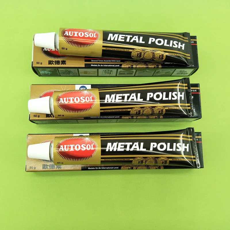 Germany 3 PCs 50g autosol metal polish scratch repair mobile phone watch with grinding stainless steel copper | Инструменты