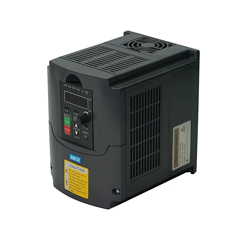 

YOOCNC 1.5KW/2.2KW Variable Frequency VFD Inverter Output 3 phase for wood router cnc machine spindle