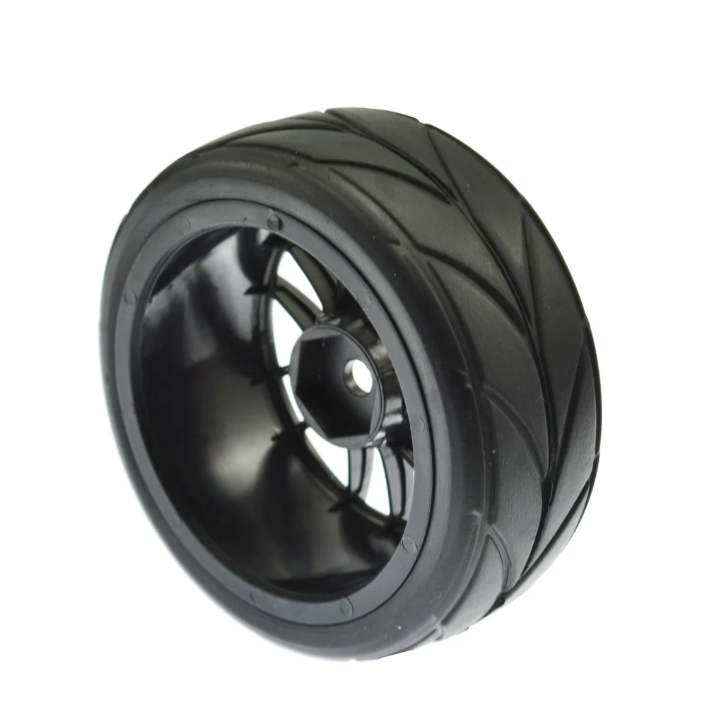 4 шт. 1/10 RC автомобильные резиновые шины и колесные диски для HSP HPI Tamiya TT01 TT01E TT02|rc