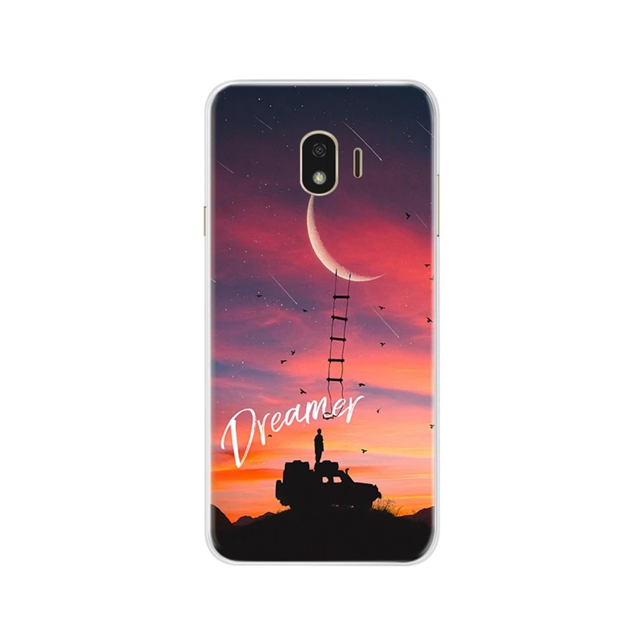 Мягкий силиконовый чехол для Samsung Galaxy j4 2018 Plus телефона тонкий мягкий симпатичный