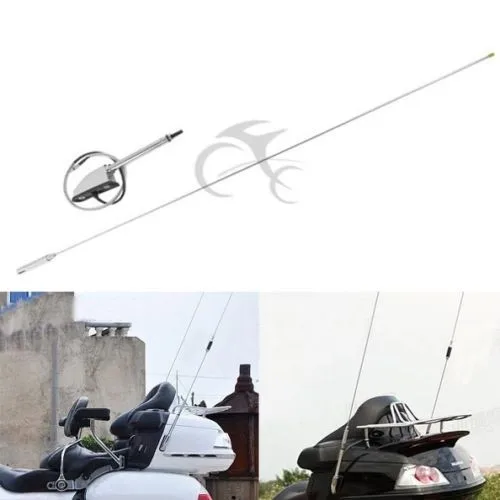 Комплект хромированной антенны для мотоцикла Honda Glodwing GL1800 GL1500 GL1800P GL1800HPNA аудио комфорт Navi GL1800A 2001- 13 12
