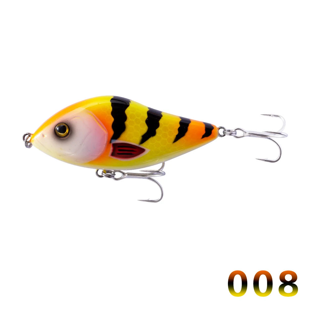 70mm 008 Hunthouse слайдер 10 см грузило карандаш VIB jerkbait 7 см/17 г 10 см/47 г Crankbait цвет для рыбалка на щуку pesca leurre - Цвет: 70mm 008