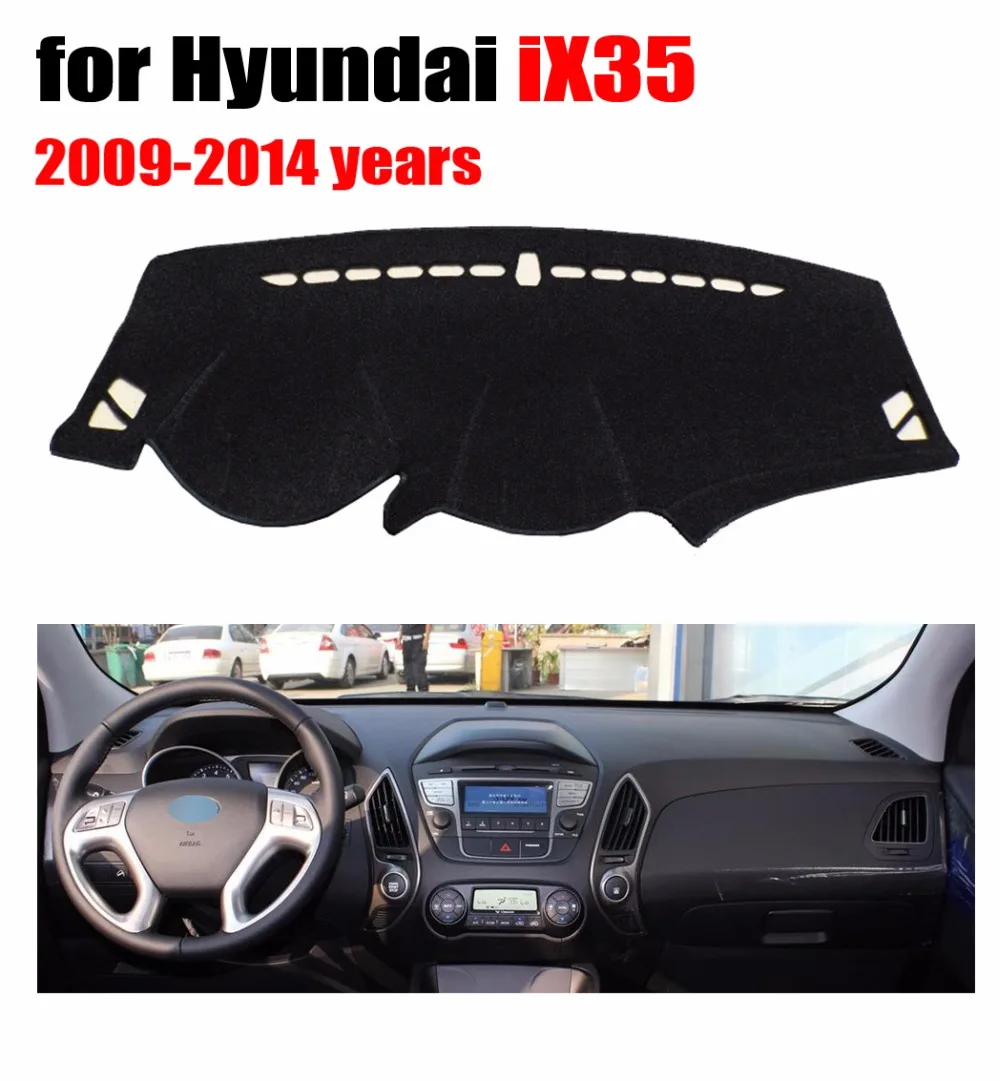 

Панель приборной панели автомобиля для Hyundai ix35 2009-2014 лет, крышка приборной панели с левым рулем, платформа приборной панели