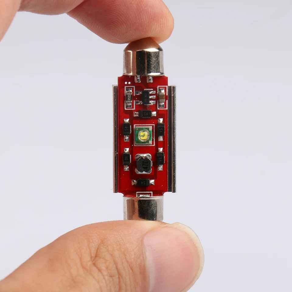 2 шт. Автомобильный светодиодный светильник для чтения 36 мм 39 1 SMD Canbus