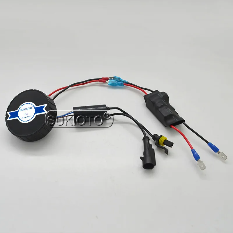 SUKIOTO 55W AC HID Xenon Canbus Kit EMC No Error HB3 HB4 5000k D2H 6000k 8000k темно-синий H7 4300k H11 3000K xenon hid kit освещение