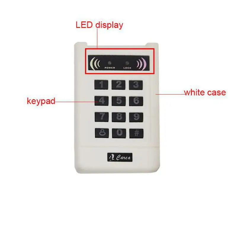 WG26 RFID 125 кГц смарт-карты клавиатуры читателя Wiegand 26/34 близость Card Reader для двери