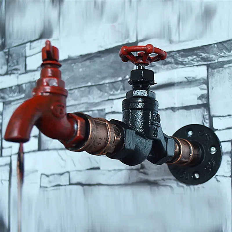 Настенный светильник SANYI из кованого железа промышленный настенный с