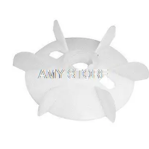 Запасные части 28 мм внутренний диаметр 6 лопастных крыльчаток пластиковый двигатель лопасти вентилятора колеса