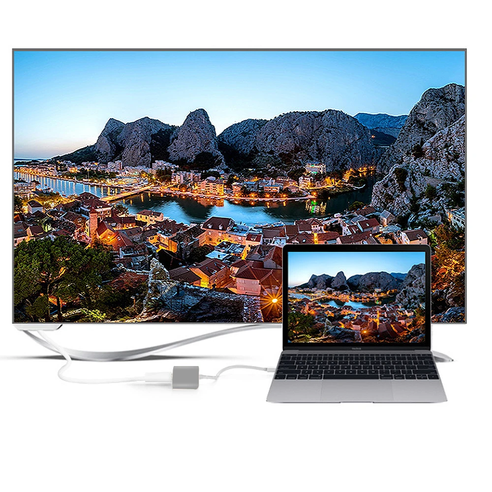 TUTUO USB 3 1 Type C к HDMI адаптер 4K 0 концентратор кабель Быстрый PD зарядный порт для