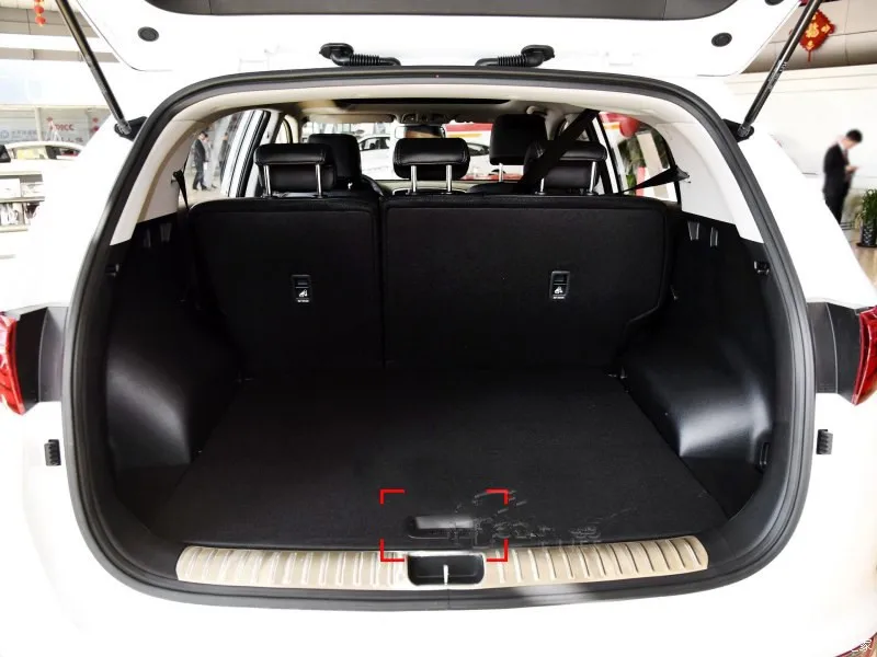 Для KIA KX5 2016 2017 крышка ручки БАГАЖНИКА АВТОМОБИЛЯ хромированная Накладка для