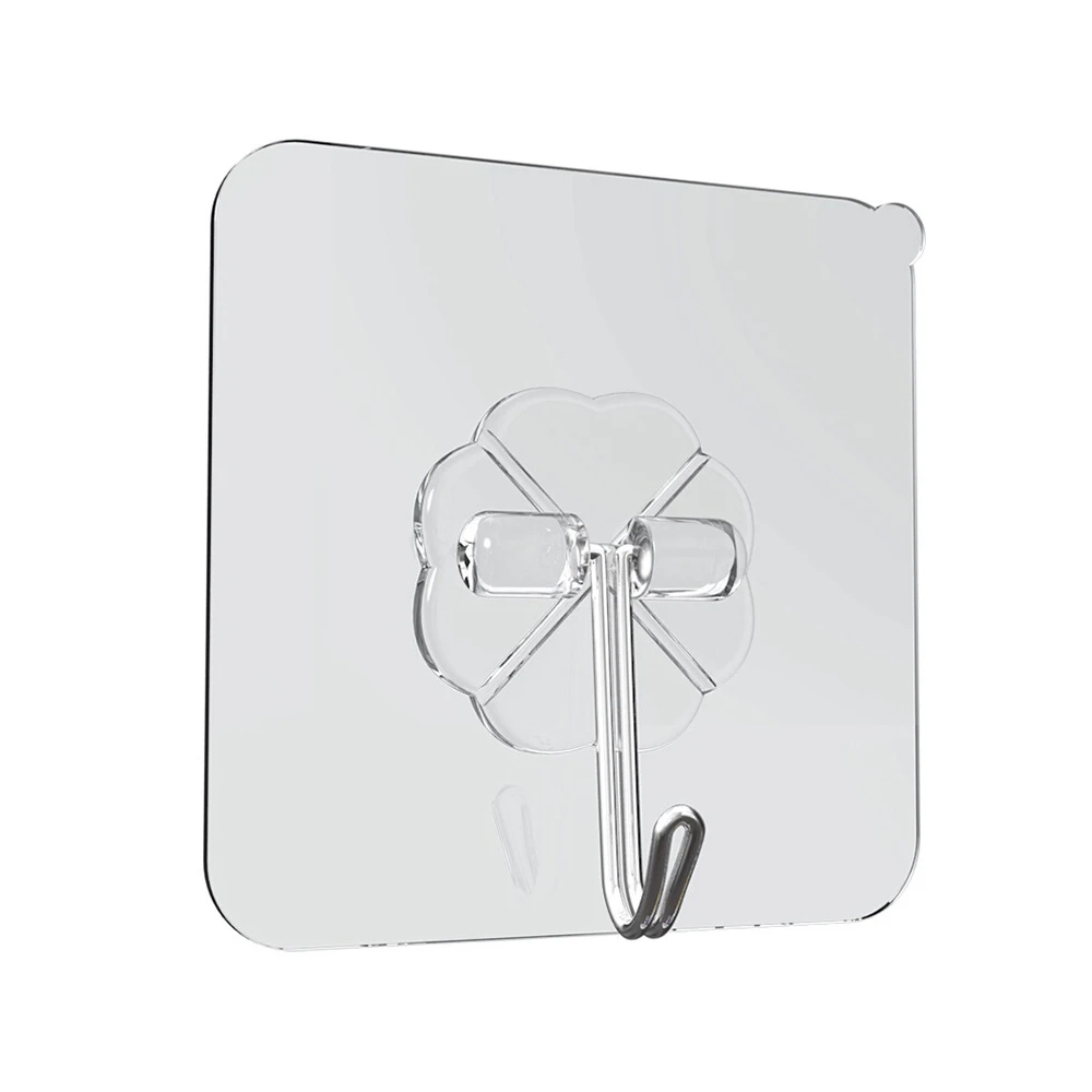 5PCS Hangers Wall Hooks Strong Window Accessories Home for Vacuum Sucker Flower Shape Bathroom Supply Improvement | Обустройство дома