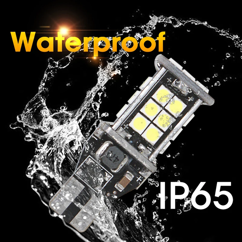 ROADOT 2шт 24 SMD светодиодный T15 W16W 3030 921 912 запасной Автомобильный Обратный задний