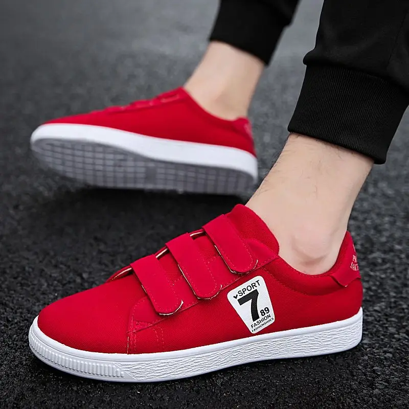 

MIUBU 2020 New Arrival Summer Breathable Mesh Hook & Loop Men Casual Shoes For Comfortable Handmade Men Slip-On Lazy Male Shoes