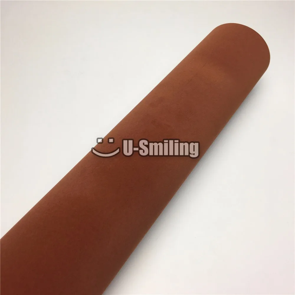 Brown Velvet Vinyl Wrap Car Film Wrapping Sticker Bubble Free Console Computer Skin | Автомобили и мотоциклы