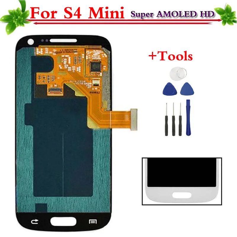 Super AMOLED HD для samsung Galaxy S4 Mini i9190 i9195 ЖК дисплей Дисплей Сенсорный экран планшета