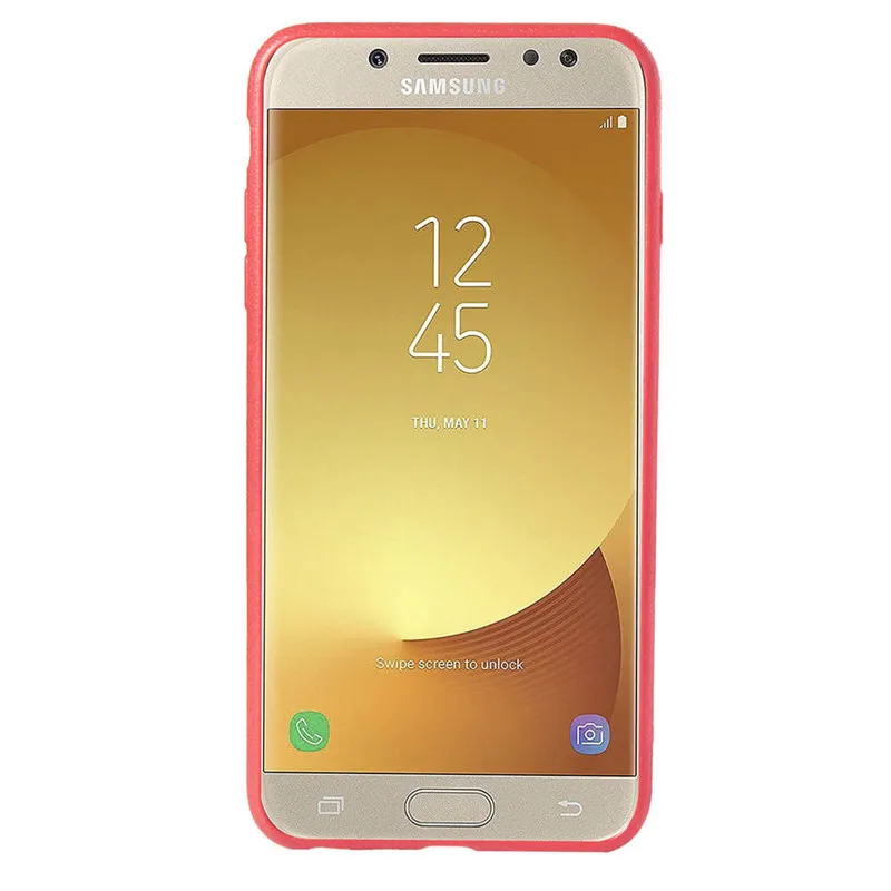 YOKIRIN Litchi Leather Case For Samsung Galaxy S7 Edge S8 S9 Plus S9+ J3(J330) J5(J530) EU Silicon Soft TPU Back Cover Fundas |