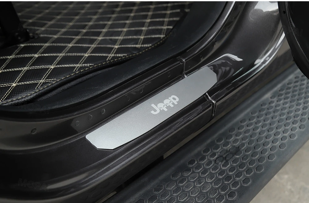 MOPAI автомобильные панели Nerf для Jeep Wrangler JL, Накладка на порог автомобиля для Jeep Wrangler JL+ аксессуары