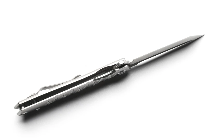 TWO SUN TS202 Tactical Flipper ball brearing folding knife D2 blade titanium camping Pocket knives outdoor Survival EDC Tools |