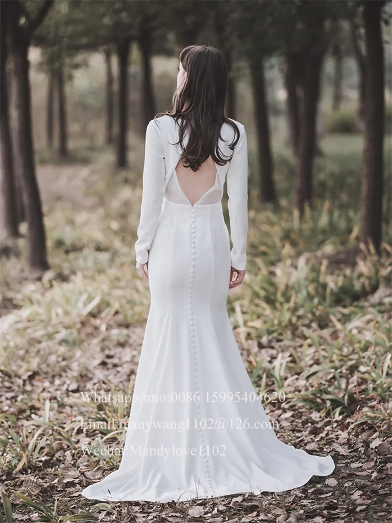 Платье с глубоким треугольным вырезом в богемном стиле элегантные свадебные