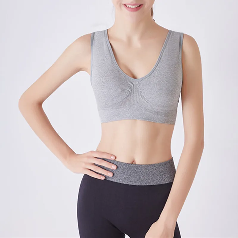Бюстгальтер для йоги Wanayou S-XXL XXXL большого размера дышащий без косточек