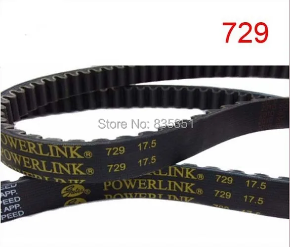 Free shipping GATES Powerlink 729 17.5 30 QMB139 Engine Drive Belt For Chinese Scooter Motorcycle ATV GO KART MOPED Parts | Автомобили и
