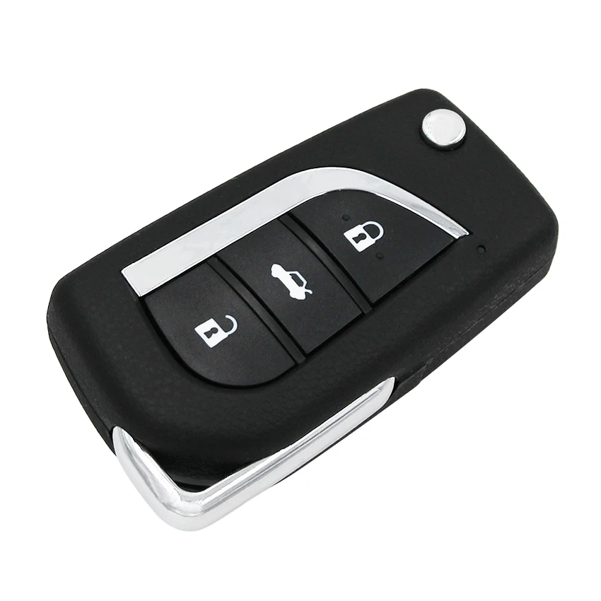 Обновленный 2/3 кнопки дистанционного ключа Fob 433MHz 4C Чип для Toyota Yaris Avensis Corolla P/N: 89071