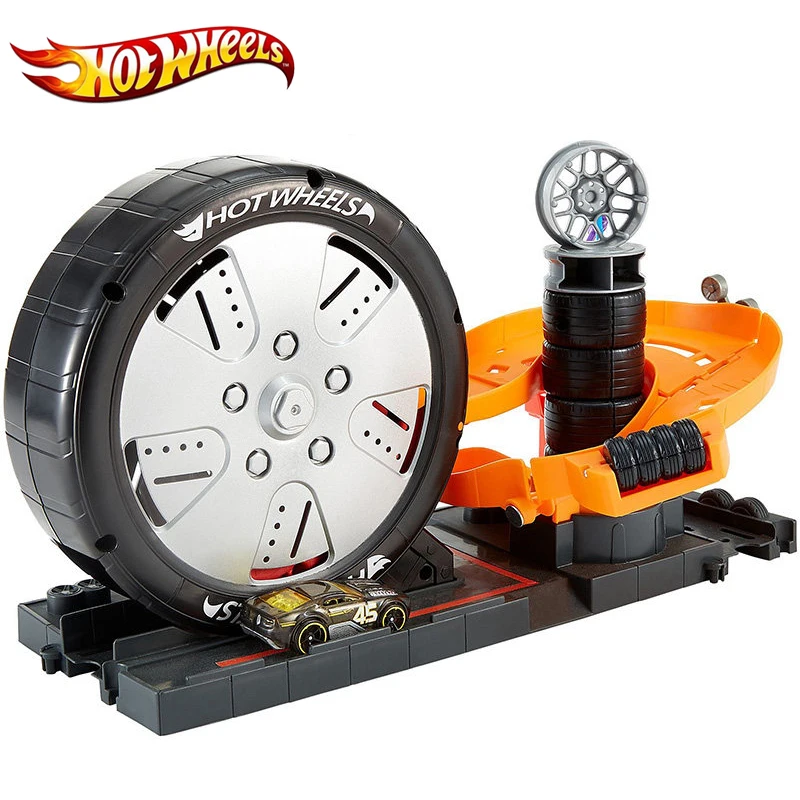 Hot wheels бренд автомобиля игрушка супер вращающийся следы шин 2018 новые игрушки