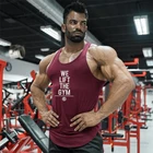 Мужская хлопковая майка для фитнеса, Спортивная футболка без рукавов, 2021 тренировочная одежда, баскетбольная мужская майка для бега, спортивная одежда для мужчин