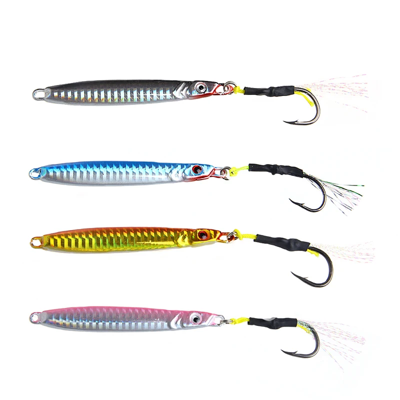 40 г металлическая приманка ложка для джиггинга морской рыбалки свинцовые