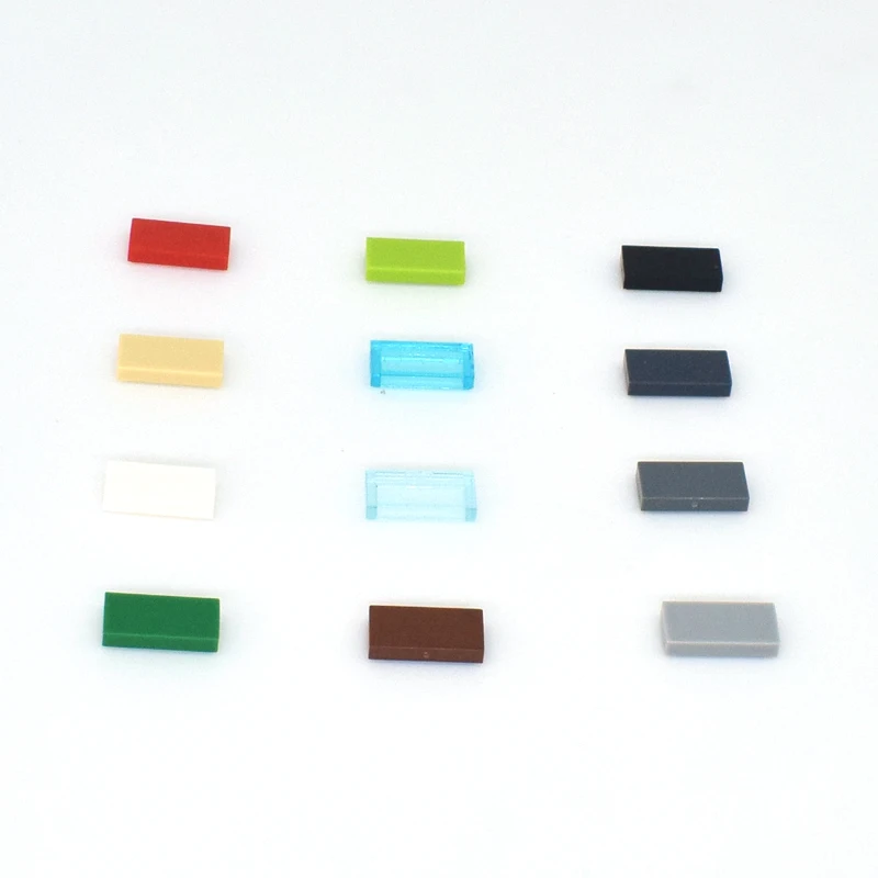 Moc плитка 1*2 3069 планшет DIY enlamten блоки кирпичи совместимые с детали для