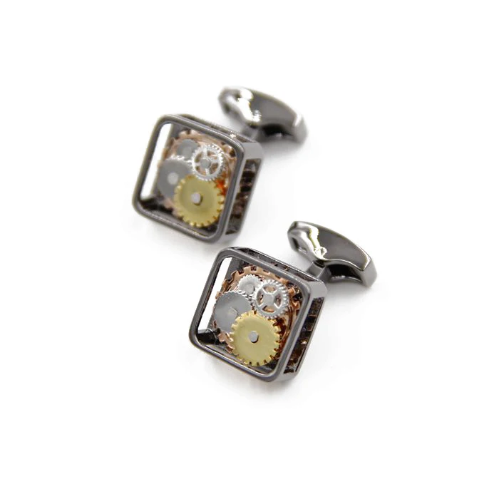 К 2015 году новые запонки из передач дизайн высокого качества Цвет пушки кв.