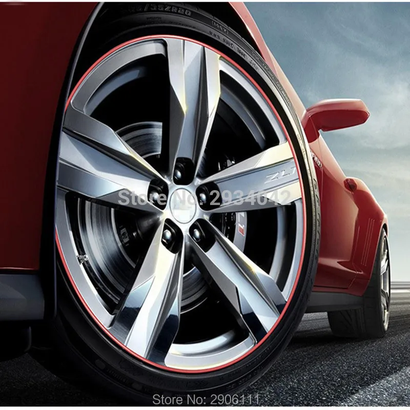 8 м автомобильный Стайлинг обновление покрытие контур декоративная клейкая