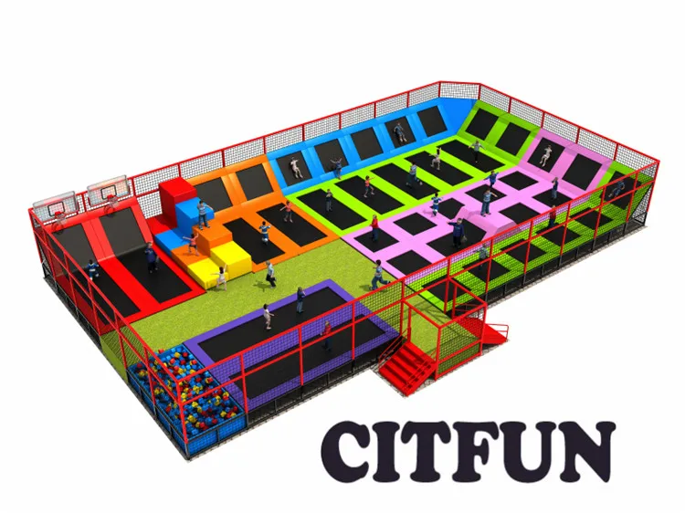 25*16 м цена от производителя трамплин парк или продажа CIT TP222a|trampoline park|park trampolin |