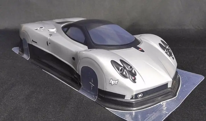 1/10 RC автомобиль прозрачный корпус 200 мм pPagani Zonda TAMIYA Drift Hypercar Yokomo шасси kyosho tamiya hsp