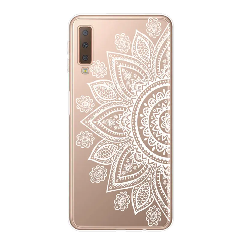 T6110 Ретро Чехол с изображением цветка мандалы чехол для телефона для samsung J4 J6 A7 A9 A6 A8 плюс J3 J5 J7 чехол из мягкого ТПУ с изображением Ловца снов чехол Capa - Color: T6110