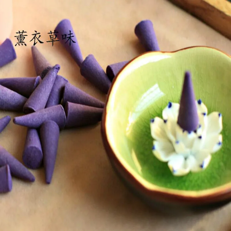 Ароматический конус для ароматерапии с подносом|incense cones|air aromaaroma cones |