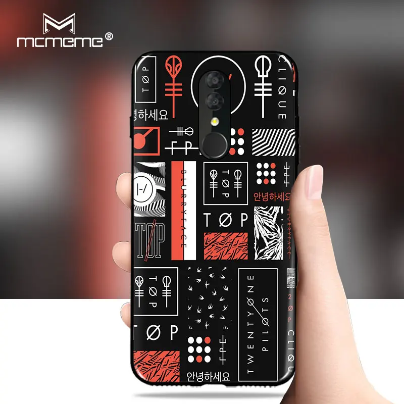 Чехол для alcatel 3 (2019) довольно интересный силиконовый мягкий ТПУ чехол 3L L 2019 |