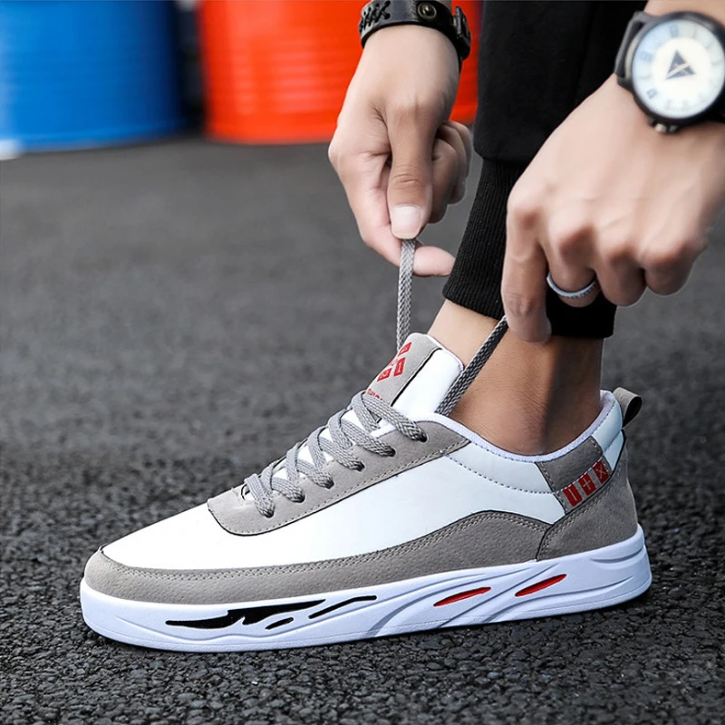 2019 женские и мужские вулканизированные кеды дышащие плоские повседневные белые